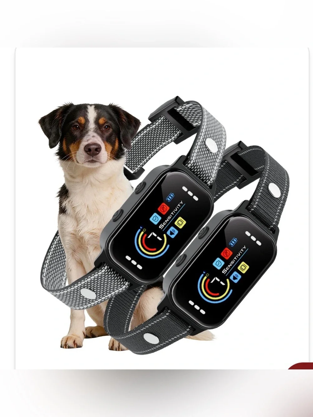 Koguzl Dog Bark Collar 2 Pack, Auto Anti Barking Collar